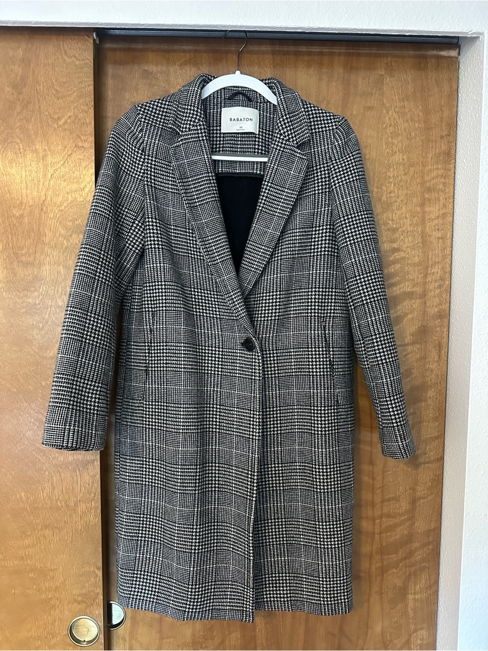 Aritzia Babaton Stedman Plaid Coat - XS